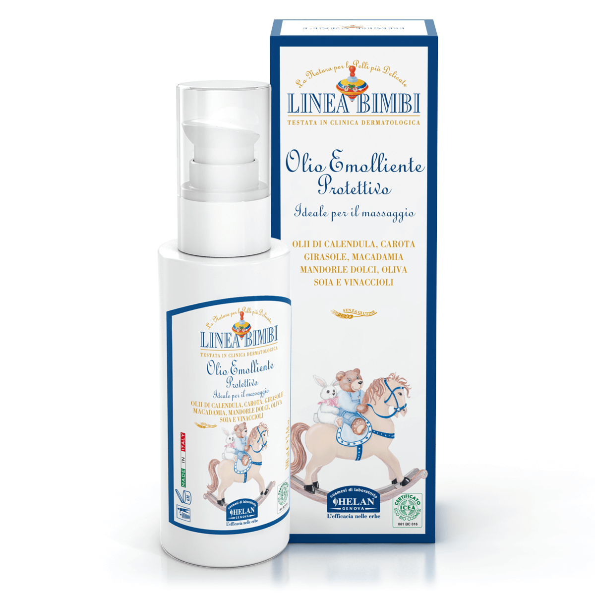 Linea Bimbi - Olio Emolliente protettivo