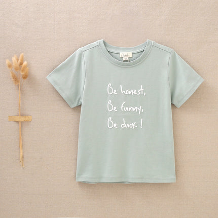 T-shirt verde acqua Be Duck!