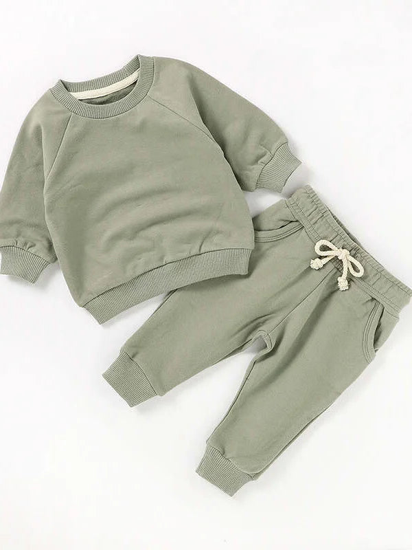 Cotton tracksuit set