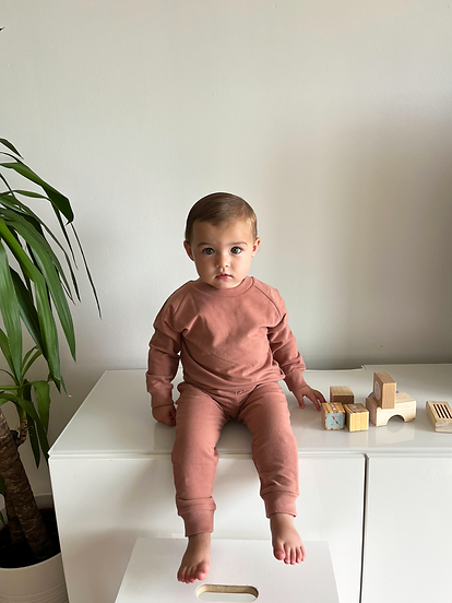 Cotton tracksuit set