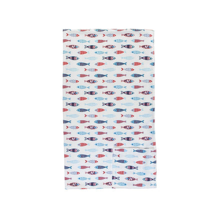 Little fish beach towel