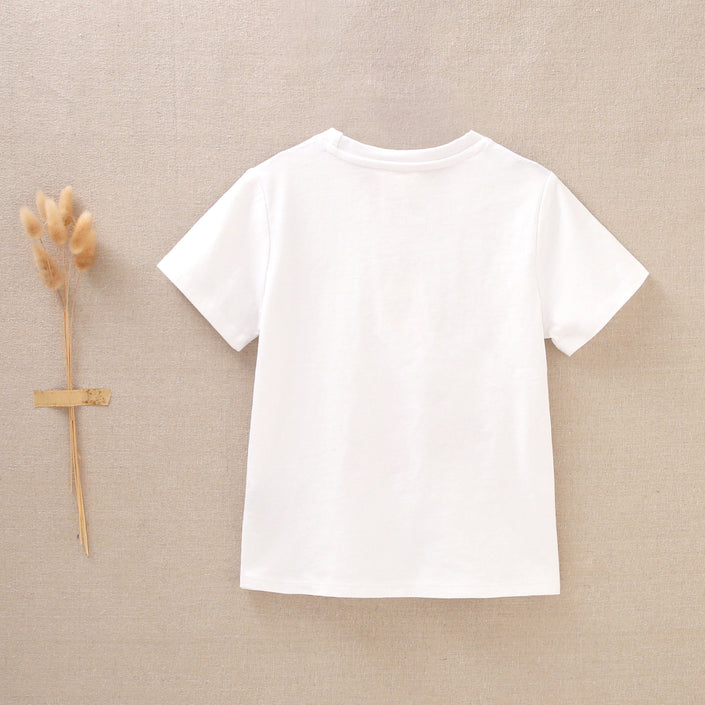 White and duck t-shirt